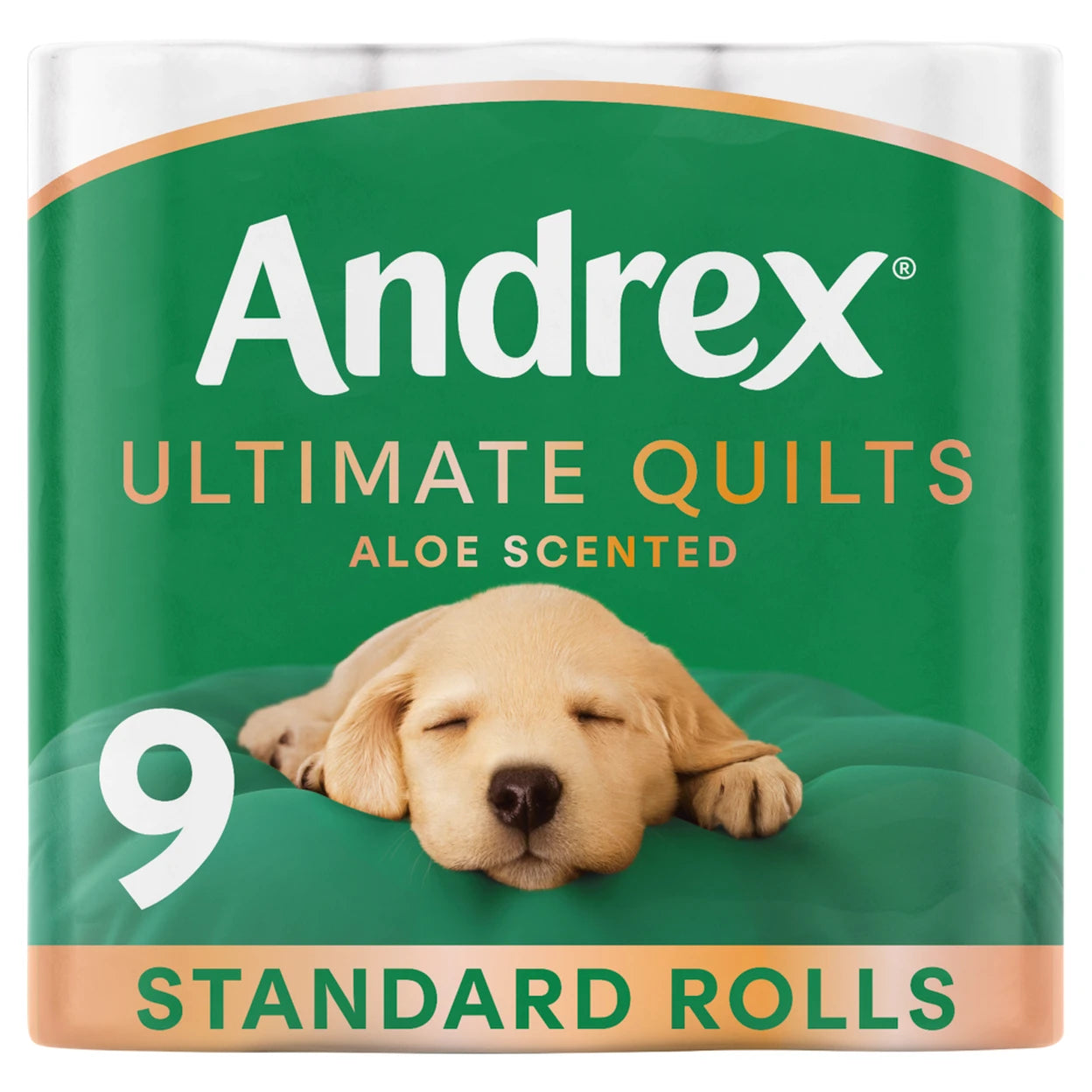 Andrex Ultimate Quilts Aloe Scented Toilet Tissue 3 Ply 36 Rolls (4 x 9 Rolls) Premium Soft Toilet Paper | Fast UK Delivery