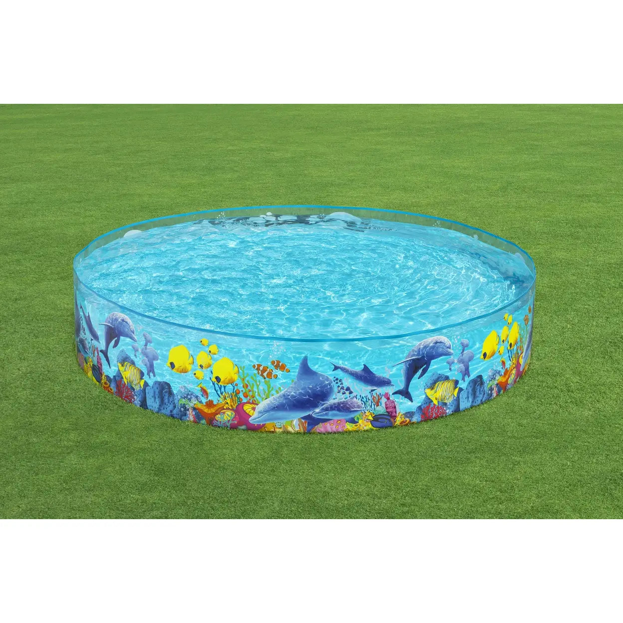Bestway Odyssey Fill 'n Fun Play Pool 8ft x 18in (2.44m x 46cm) Kids Garden Paddling Pool | Fast UK Delivery