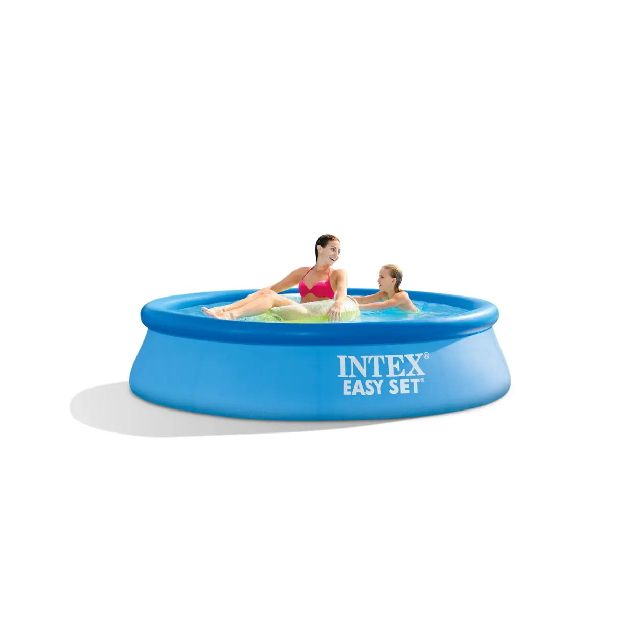 Intex Easy Set Swimming Pool 8ft x 24in (2.44m x 46cm) | Family Inflatable Garden Pool | Outdoor Summer Pool | Fast UK Delivery