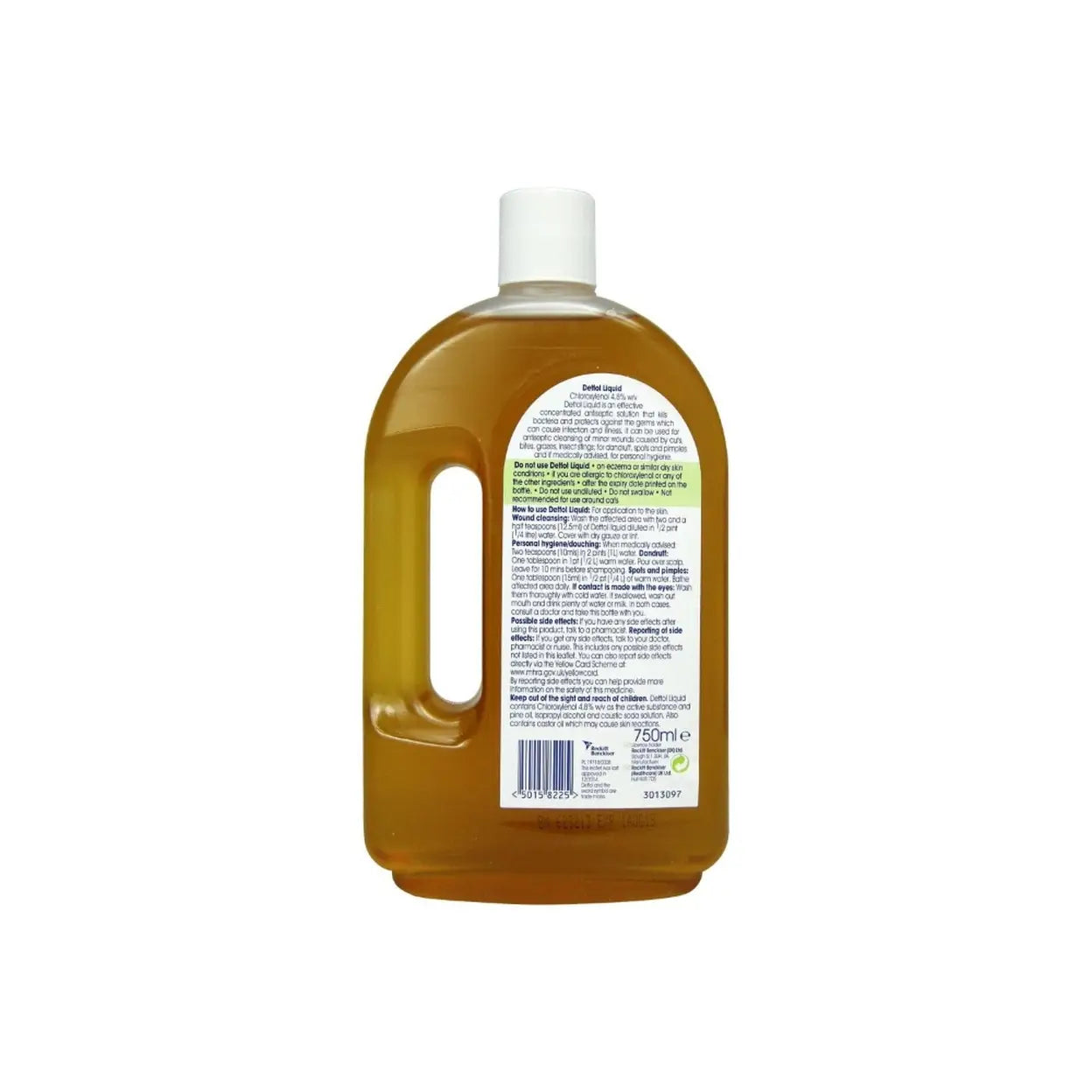 Dettol Liquid Antiseptic 750ml x4 Pack | First Aid, Personal Hygiene & Household Disinfectant | UK Seller Fast Dispatch