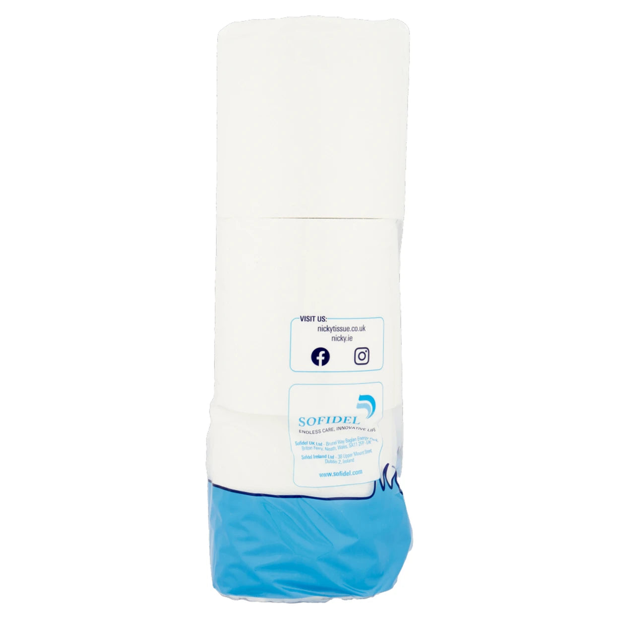 Nicky Soft Touch Toilet Tissue 2 Ply 48 Rolls (4 x 12 Rolls) Soft Toilet Paper Bulk Pack | Fast UK Delivery