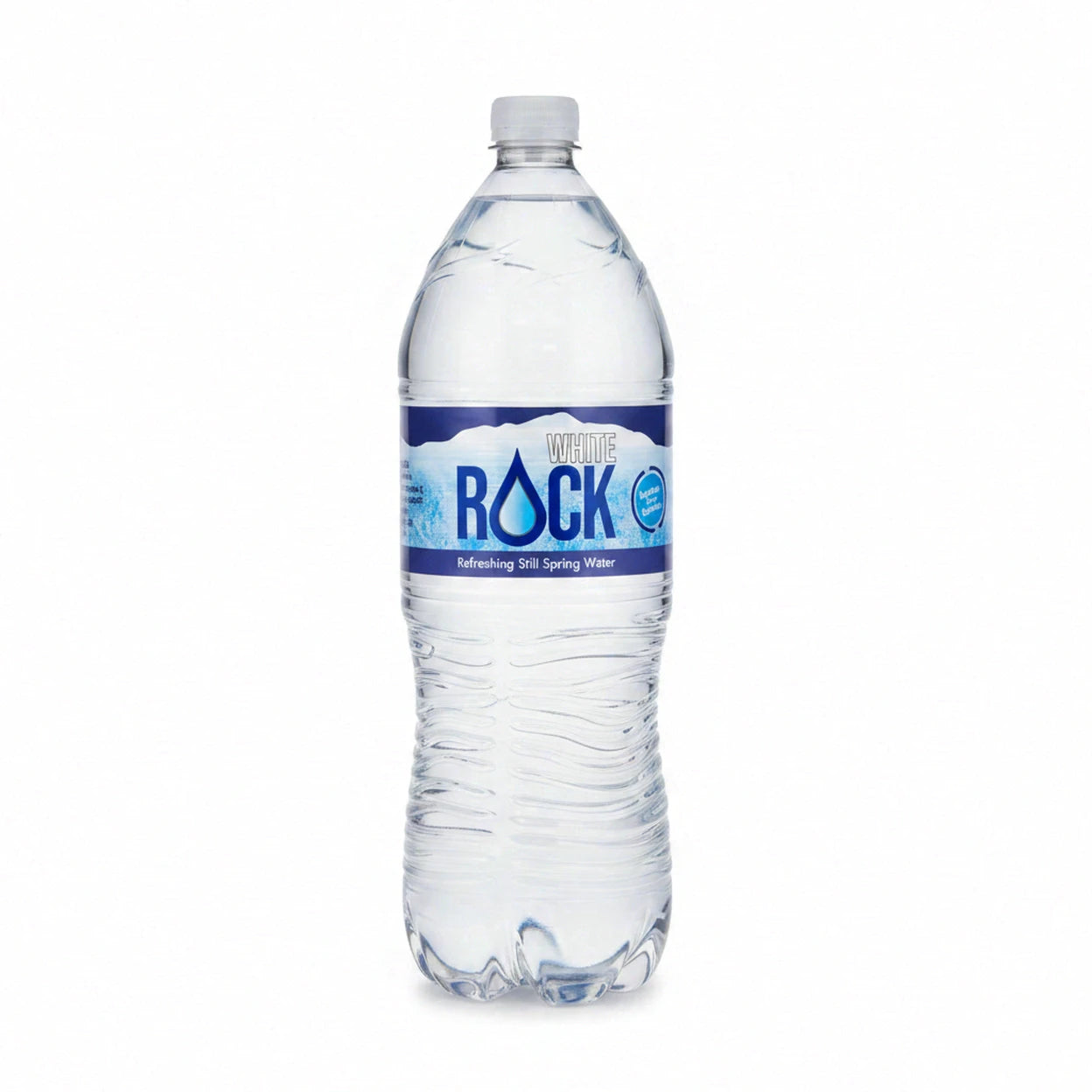White Rock Still Spring Water 24 x 2L Bottles | Total 48 Litres | Natural Drinking Water | UK Seller Fast Delivery