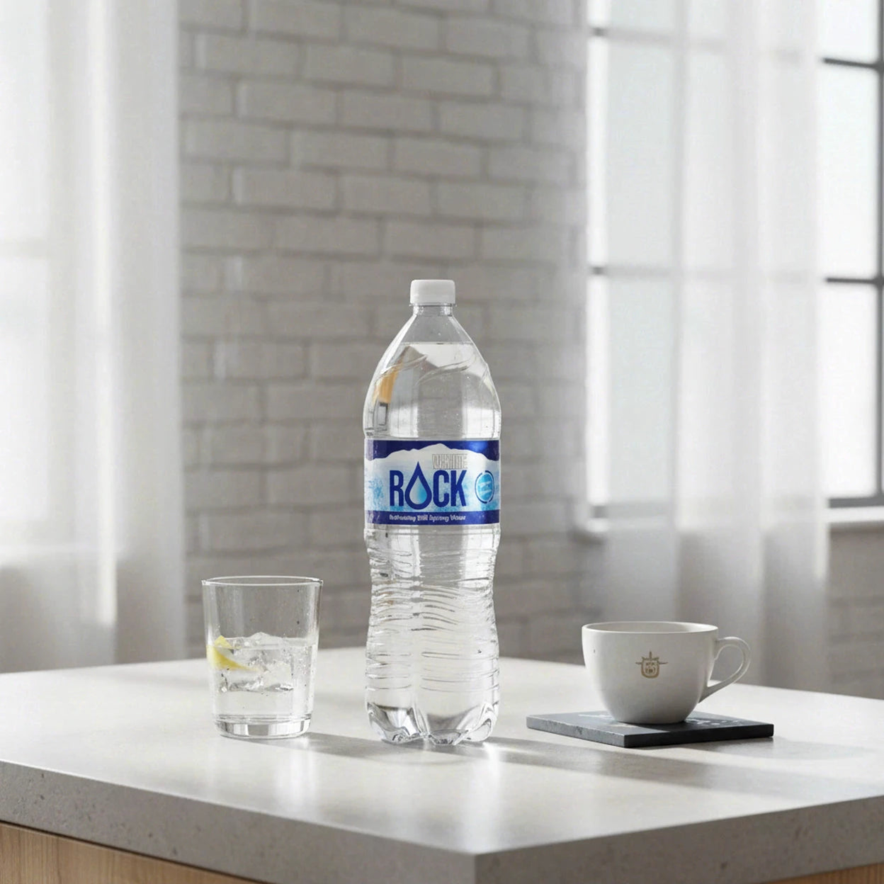 White Rock Still Spring Water 24 x 2L Bottles | Total 48 Litres | Natural Drinking Water | UK Seller Fast Delivery
