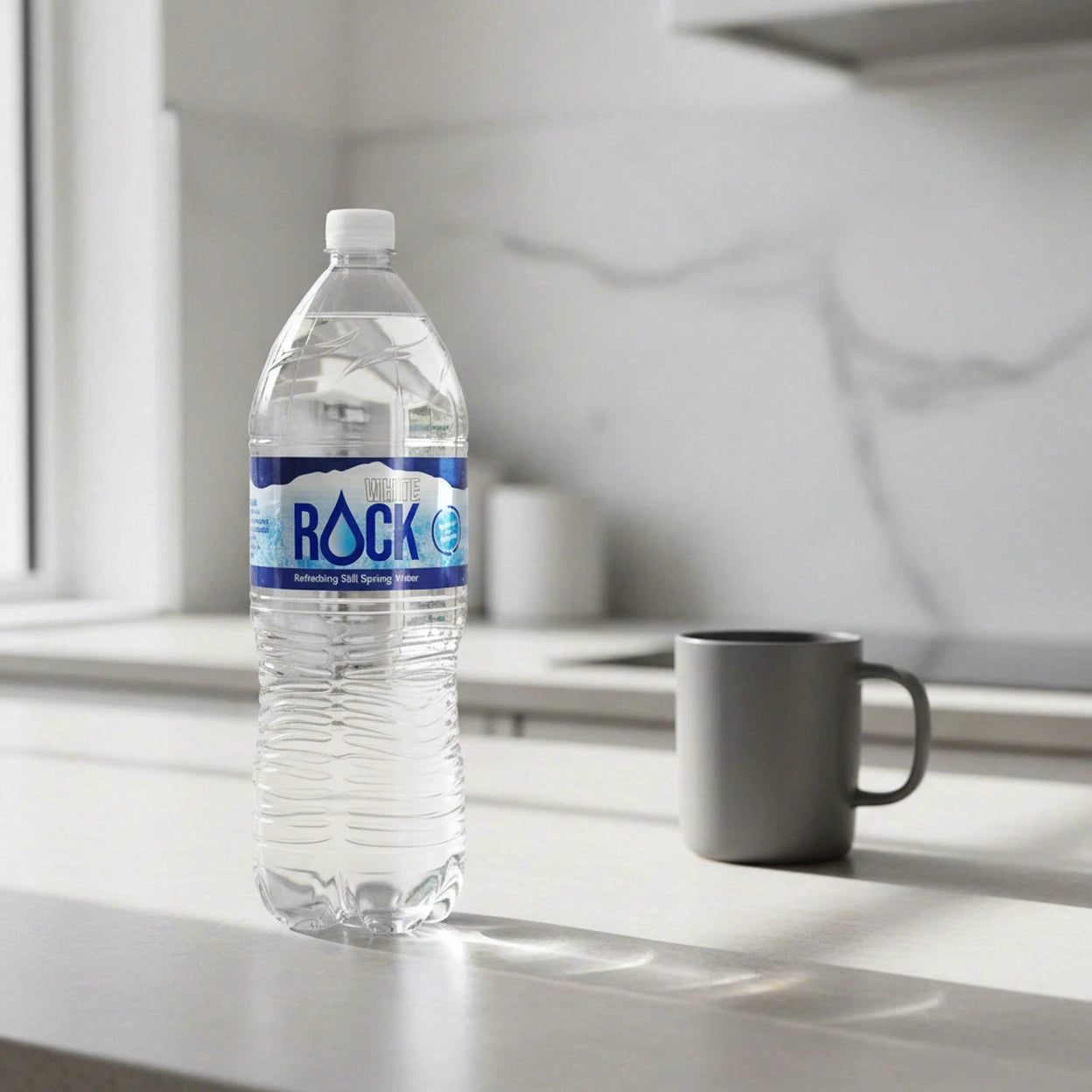 White Rock Still Spring Water 24 x 2L Bottles | Total 48 Litres | Natural Drinking Water | UK Seller Fast Delivery