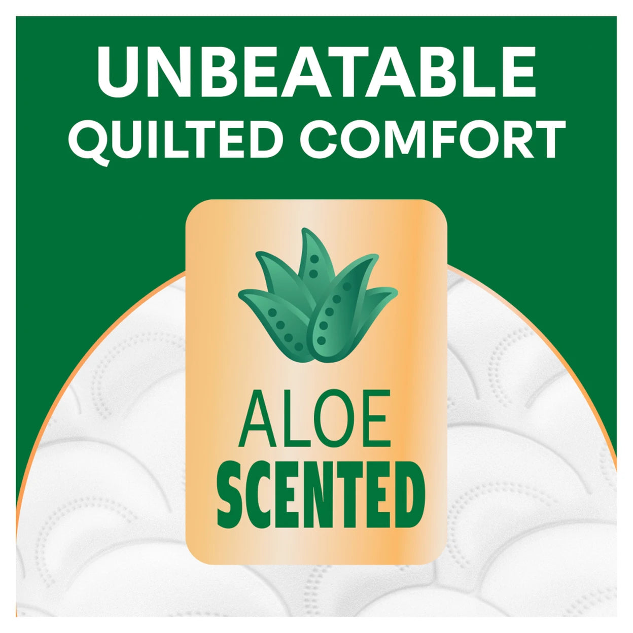 Andrex Ultimate Quilts Aloe Scented Toilet Tissue 3 Ply 36 Rolls (4 x 9 Rolls) Premium Soft Toilet Paper | Fast UK Delivery